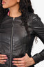 Mackage For Aritzia Black Leather Zip-Up Jacket Size XS