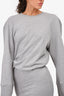 Grlfrnd Grey Maxi Sweater Dress Size XXS