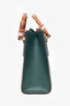 Gucci Green Leather 'Diana' Small Tote Bag