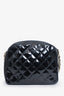 Pre-Loved Chanel™ 1994-96 Black Patent Quilted Shoulder Bag