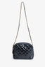 Pre-Loved Chanel™ 1994-96 Black Patent Quilted Shoulder Bag