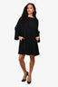 The Row Black 3/4 Sleeve Oversized Dress Size XS/S