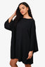 The Row Black 3/4 Sleeve Oversized Dress Size XS/S