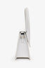 Jacquemus White Leather Les Classiques 'Le grand Chiquito' Bag