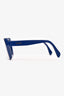 Celine Blue Acrylic Square Framed Sunglasses