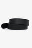 Gucci Black Leather Embellished Waist Belt Size 65