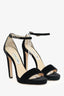 Jimmy Choo Black Velvet Heels SIze 40