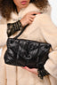 Saint Laurent Black Quilted Leather Small LouLou Puffer Shoulder Bag