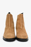 Acne Studios Brown Suede Heeled Booties Size 38 (As Is)