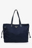 Prada Navy Blue Nylon Triangle Tote (As Is)