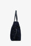 Prada Navy Blue Nylon Triangle Tote (As Is)