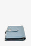 Hermès 2011 Blue Jean Epsom Leather Bearn Long Wallet (As Is)