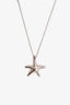 Tiffany & Co. Elsa Peretti Sterling Silver Starfish Pendant Necklace