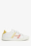 Hermes White Leather Avantage Sneakers Size 37