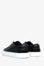 Hermès Black Leather 'Deep' Sneakers Size 38