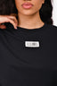 MM6 by Maison Margiela Black Number Logo T-Shirt Size S/M Unisex