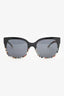 Burberry Black House Check B 4271 Square Sunglasses