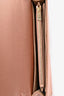 Christian Dior 2019 Pink Satin Cannage Wallet on Chain