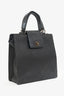 Pre-Loved Chanel™ 1996-97 Black Leather Matelasse Coco Mark Tote