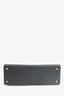 Pre-Loved Chanel™ 1997-99 Black Caviar Leather Straight Flap Shoulder Bag