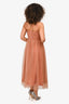 Zimmerman Blush Tulle Sleeveless Maxi Dress Size 1