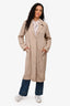 Sandro Beige Button Trench Size 40