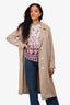 Sandro Beige Button Trench Size 40