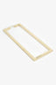 Gucci Gold Tone Large Single Rectangular Earring