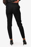 Celine Black Tapered Tuxedo Pants Size 38