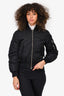 Acne Studios 2021 Black Nylon Bomber Jacket Size 32