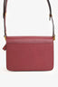 Marni Red Leather Mini Trunk Shoulder Bag