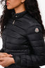 Moncler Black Lans Giubbotto Zip Up Down Jacket Size 1