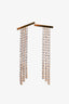 Celine Gold Tone/Crystal Drop Earrings