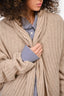 The Row Ribbed Cashmere Long Open Cardigan Size M/L