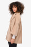 Max Mara Studio Beige Wool Oversize Coat Size 6 US