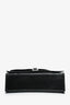 Balenciaga Black Leather Medium Crush Shoulder Bag