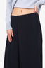 Sportmax Navy Knee Length Skirt Size 42