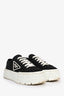 Prada Black Nylon Double Wheel Sneakers Size 35.5