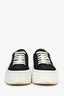 Prada Black Nylon Double Wheel Sneakers Size 35.5