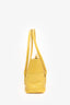 Bottega Veneta Yellow Maxi Intrecciato Leather Medium Arco Tote