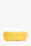 Bottega Veneta Yellow Maxi Intrecciato Leather Medium Arco Tote