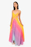 Rococo Sands Multicolour Striped Sleeveless Maxi Dress Size Small