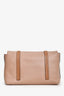 Miu Miu Beige/ Brown Leather Grace Lux Messenger Bag With Strap