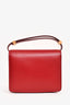 Celine 2016 Red Leather Nano Classic Box Bag