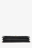 Pre-Loved Chanel™ 2016-17 Black Lambskin Faux Pearl East West Shoulder Bag