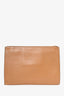 Celine 2014 Brown/Blue Envelope Zip Pouch