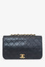 Pre-Loved Chanel™ 1989-91 Black Quilted Lambskin Small Full Flap Bag