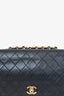 Pre-Loved Chanel™ 1989-91 Black Quilted Lambskin Small Full Flap Bag