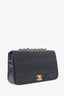 Pre-Loved Chanel™ 1989-91 Black Quilted Lambskin Small Full Flap Bag