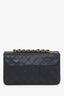 Pre-Loved Chanel™ 1989-91 Black Quilted Lambskin Small Full Flap Bag